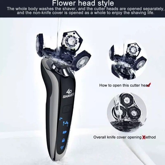 Full Body Waterproof Electric Razor - Picture 3 of 5